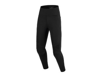Stella Flex-Ast Leggings Motorradhose Damen Kurz (Schwarz)