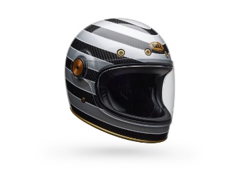 Bullitt GT Carbon RSD Motorradhelm (Schwarz/Silber)