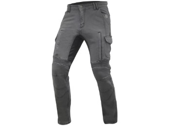 Acid Scrambler Doublelayer AAA Motorradjeans (Grau)