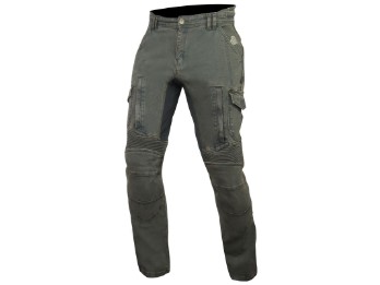 Acid Scrambler Jeans inkl. Protektorensatz Herren (grün)
