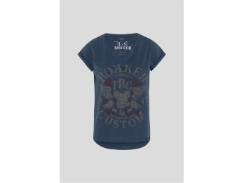 Custom T-Shirt Damen (blau)