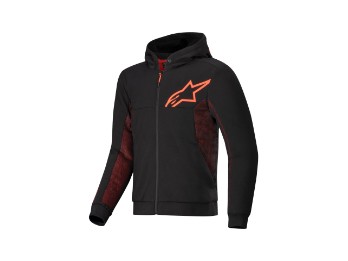 Chrome Air Sport Hoodie (Schwarz/Fluorot)