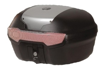 Top-Case Hepco & Becker Journey TC-40 schwarz/silber incl Topcaseplatte