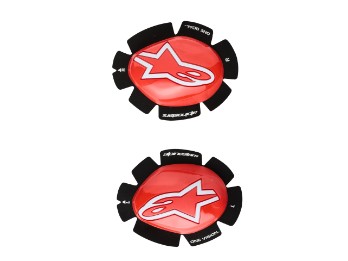 GP Plus Knee Slider Knieschleifer (Rot/Weiß)