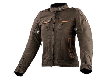Bullet Motorradjacke Damen (Braun)