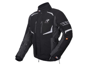 Ventu-R GTX Motorradjacke (Schwarz/Grau)