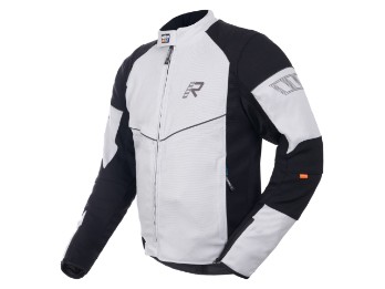 Airgobi 2.0 Motorradjacke (Hellgrau/Schwarz)