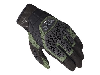 All Terrain II Motorradhandschuhe (Schwarz/Grün)