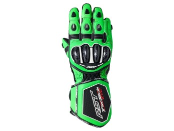 TracTech Evo 4 Motorradhandschuhe (Fluogrün/Schwarz)
