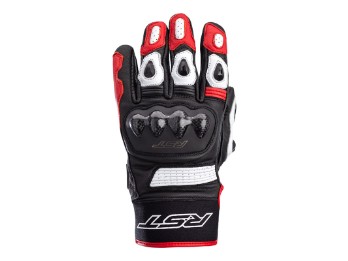 Freestyle 2 Motorradhandschuhe (Schwarz/Weiß/Rot)
