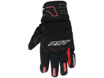 Rider Motorradhandschuhe (Schwarz/Rot)