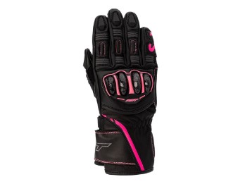 S-1 Motorradhandschuhe Damen (Schwarz/Pink)
