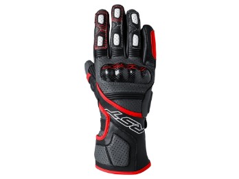 Fulcrum Motorradhandschuhe (Grau/Rot/Schwarz)