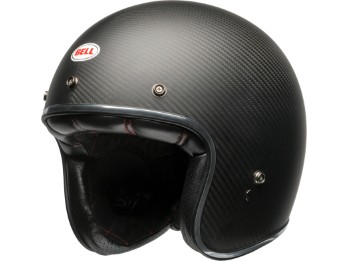 Custom 500 Carbon Solid Motorradhelm (Schwarzmatt/Carbon)