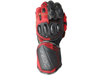 Pro Series GP D3O Motorradhandschuhe (schwarz / rot)