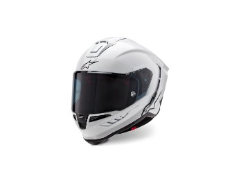 Supertech R10 S-R10 Motorradhelm (Weiß/Schwarzmatt)