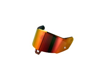 Supertech R10 / R7 Gen 2.1-R Visier (Rot verspiegelt)