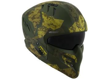 Armor Urban Squad Streetfighter Helm (Camouflage/Grünmatt)