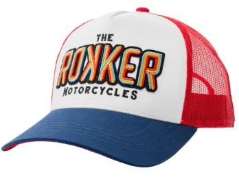 Rainbow Trukker Basecap (rot/weiß/blau)