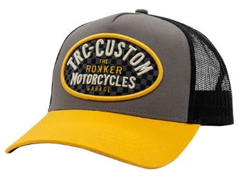 TRC Custom Basecap (schwarz/grau/gelb)