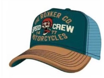 Speed Crew Trukker Basecap (Blau/Grün/Braun)