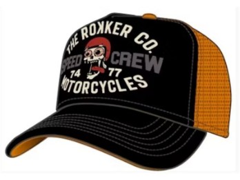 Speed Crew Trukker Basecap (Schwarz/Orange)