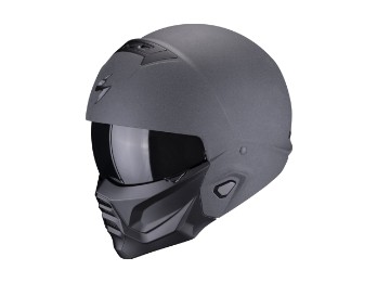 EXO-Combat II Graphite Streetfighter Helm (grau)