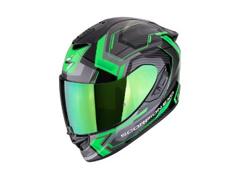 EXO-1400 EVO II Air Linart Motorradhelm (Schwarz/Grün)
