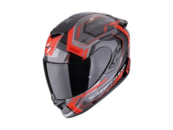EXO-1400 EVO II Air Linart Motorradhelm (Schwarz/Rot)