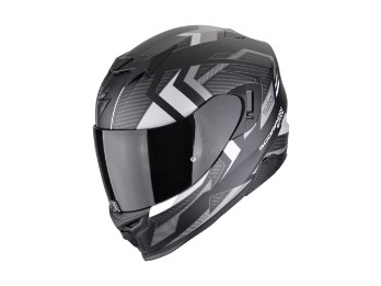EXO-520 EVO Air Sensus Motorradhelm (Schwarzmatt/Silber)