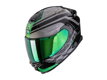 EXO-GT Air Arten Apex 2026 Motorradhelm (Schwarz/Grün)