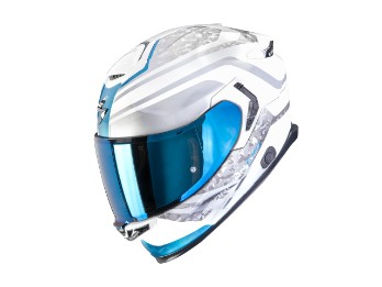 EXO-GT SP Air Arten Motorradhelm (Weiß/Blau)
