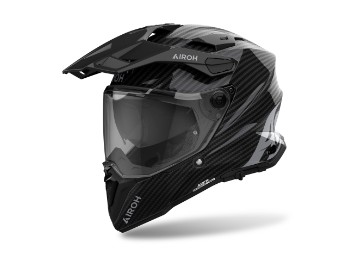 Commander 2 Motorradhelm (Schwarz/Carbon)