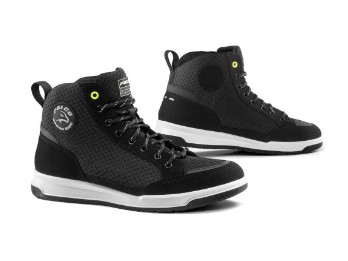 Airforce Motorradschuh (Schwarz)