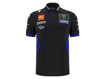 MotoGP Replica Monster Energy Poloshirt (Schwarz/Blau)