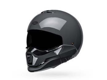 Broozer Duplet Streetfighter Helm (Grau)