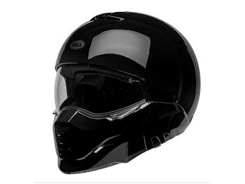 Broozer Duplet Streetfighter Helm (Schwarz)