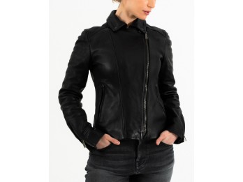 Bonny Lederjacke Damen (schwarz)