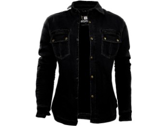 Driver Shirt Hemd Damen (schwarz)