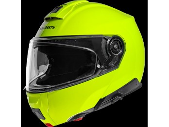 C5 Fluo Yellow Motorradhelm Fluogelb