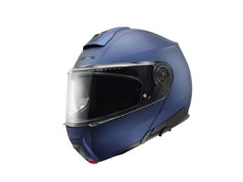 C5 ECE Mat Blue Motorradhelm (Blaumatt)