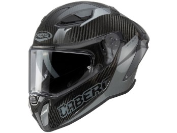 Drift EVO II Nova Motorradhelm (Carbon/Schwarz/Grau)