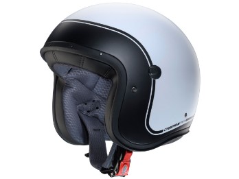 Freeride X Imola Motorradhelm (Weißmatt/Schwarz)