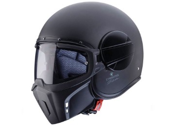 Ghost X Streetfighterhelm (schwarzmatt)