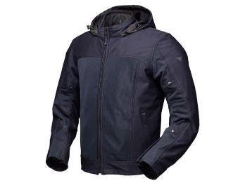 Davey Air Hoodie Motorradjacke (Dunkelblau)