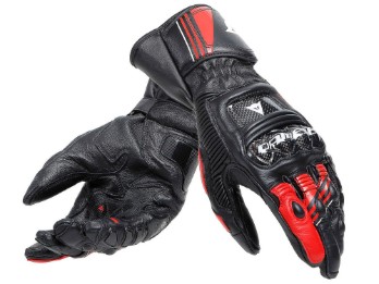 Druid 4 Motorradhandschuhe (schwarz / rot / weiß)