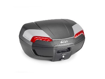 Givi E46N2 Riviera Monolock Topcase (Schwarz/Rot)