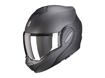 EXO-TECH EVO Carbon Klapphelm (schwarzmatt/carbon)