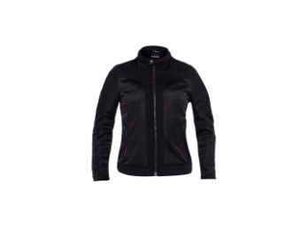 Aero Mesh Motorradjacke Damen (Schwarz)
