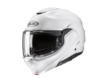 Solid Pearl White Motorradhelm (Weiß)